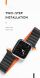 Ремешок DUX DUCIS Leather Chain для Apple Watch 46 / 45 / 44 / SE 44 / 42 (Series 1-3) / Ultra / Ultra 2 - Beige (251868E). Фото 11 из 14