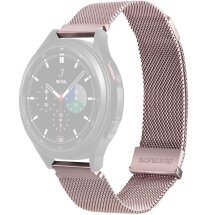 Ремінець DUX DUCIS Milanese Pro для годинників з шириною кріплення 22 мм - Pink: фото 1 з 9