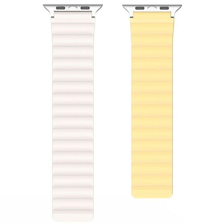 Ремешок DUX DUCIS SD Series для Apple Watch 42 (Series 10) / 41 / 40 / SE 40 / 38 - Yellow / Starlight: фото 3 из 10
