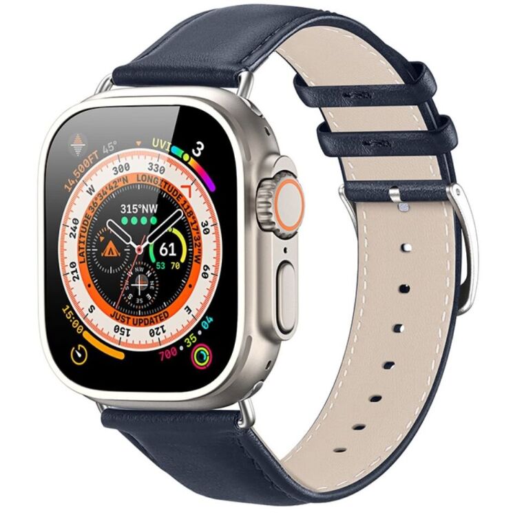 Ремешок DUX DUCIS YS Series для Apple Watch 46 / 45 / 44 / SE 44 / 42 (Series 1-3) / Ultra / Ultra 2 - Blue: фото 2 из 11
