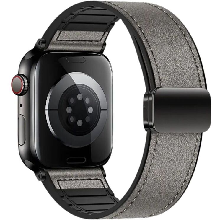 Ремешок Hoco WA34 для Apple Watch 46 / 45 / 44 / SE 44 / Ultra / Ultra 2 - Dark Grey: фото 1 из 6