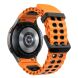 Ремінець KALEBOL Ocean Strap для Samsung Galaxy Watch 4 / 4 Classic / 5 / 5 Pro / 6 / 6 Classic / 7 / FE - Orange / Black (358129BO). Фото 1 з 9