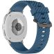 Ремешок KALEBOL Tire Pattern для Samsung Galaxy Watch 8 (40/44mm) / 8 Classic - Dark Blue (384146DB). Фото 1 из 5
