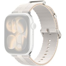 Ремінець Reframe Sport Linear для Apple Watch 46 / 45 / 44 / SE 44 / 42 (Series 1-3) / Ultra / Ultra 2 / Ultra 3 - Starlight / Milk Tea: фото 1 з 5