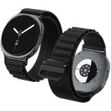 Ремешок Spigen WBF1 Band для Samsung Galaxy Watch 9 (40/44mm) / 8 (40/44mm) / 8 Classic (AMP11607) - Black: фото 1 из 11