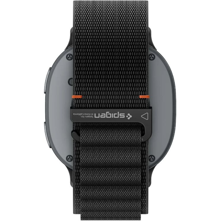 Ремешок Spigen WBF1 Band для Samsung Galaxy Watch 9 (40/44mm) / 8 (40/44mm) / 8 Classic (AMP11607) - Black: фото 3 из 11