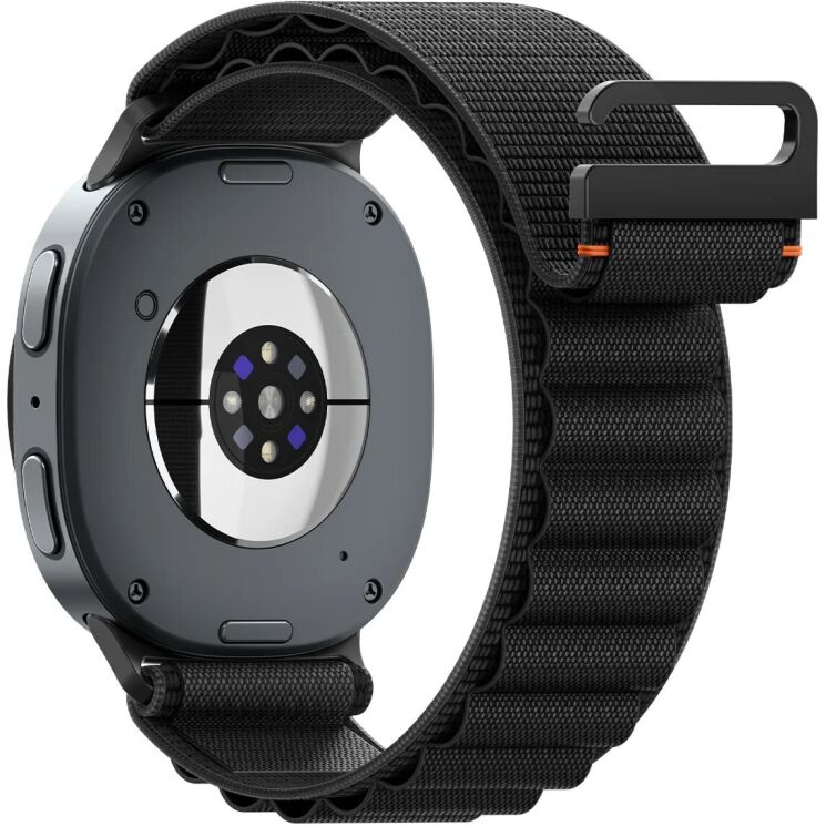 Ремешок Spigen WBF1 Band для Samsung Galaxy Watch 9 (40/44mm) / 8 (40/44mm) / 8 Classic (AMP11607) - Black: фото 4 из 11