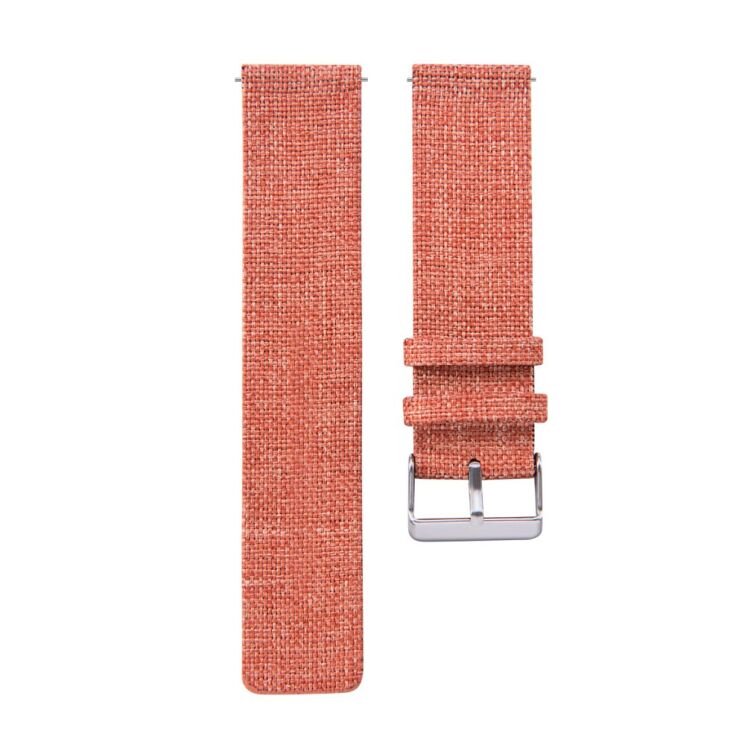 Ремешок UniCase Cloth Texture для Samsung Galaxy Watch 46mm / Watch 3 45mm / Gear S3 - Orange: фото 3 из 6