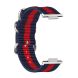 Ремешок UniCase Nylon для Huawei Watch Fit 2 - Blue / Red (301505LR). Фото 3 из 8