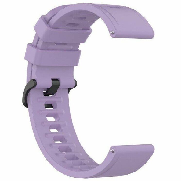 Ремінець UniCase Silicone Strap для годинників з шириною кріплення 20мм - Light Purple: фото 5 з 6