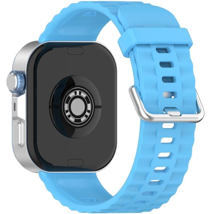 Ремешок UniCase Silicone Strap для Huawei Watch Fit 3 / Fit 4 / Fit 4 Pro - Sky Blue: фото 1 из 7