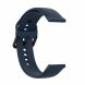 Ремешок UniCase Silicone Strap для Samsung Watch Active / Active 2 40mm / Active 2 44mm - Dark Blue (223114DB). Фото 2 из 3