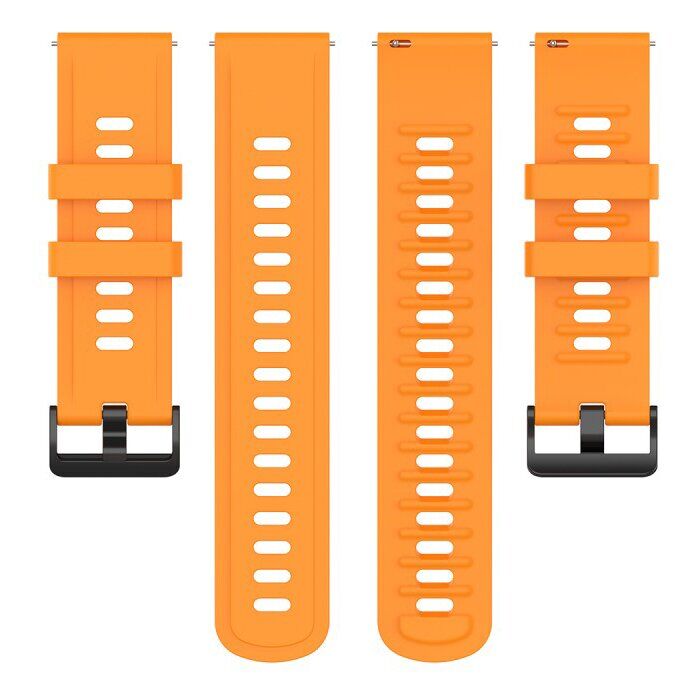 Ремешок UniCase Silicone Strap для Xiaomi Amazfit Neo - Orange: фото 3 из 6