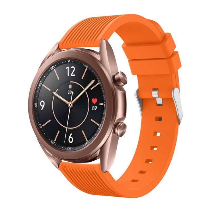 Ремешок UniCase Soft Line для Samsung Galaxy Watch 3 (41mm) - Orange: фото 4 из 4