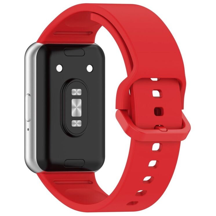 Ремінець UniCase Soft Silicone для Samsung Galaxy Fit 3 - Red: фото 2 з 9