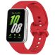 Ремінець UniCase Soft Silicone для Samsung Galaxy Fit 3 - Red (349015R). Фото 1 з 9