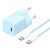 Сетевое зарядное устройство Baseus GaN5S 1C 30W + кабель Type-C to Type-C (100W, 1m) P10110902213-00 - Blue: фото 1 из 18
