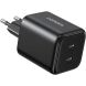 Мережевий зарядний пристрій UGREEN X526 45W 2Type-C (65058) - Black (995661B). Фото 2 з 11