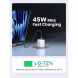 Сетевое зарядное устройство UGREEN X526 45W 2Type-C (65154) - White (995661W). Фото 5 из 11