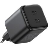 Мережевий зарядний пристрій UGREEN X526 45W 2Type-C (65058) - Black: фото 1 з 11