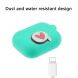 Силиконовый чехол Deexe 3D Cartoon для AirPods Pro - Cyan Heart (263214E). Фото 3 из 8