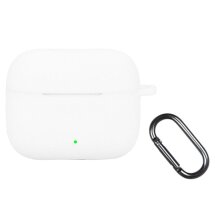 Силиконовый чехол Deexe Silicone Case (FH) для OPPO Enco Buds 3 Pro - White: фото 1 из 8