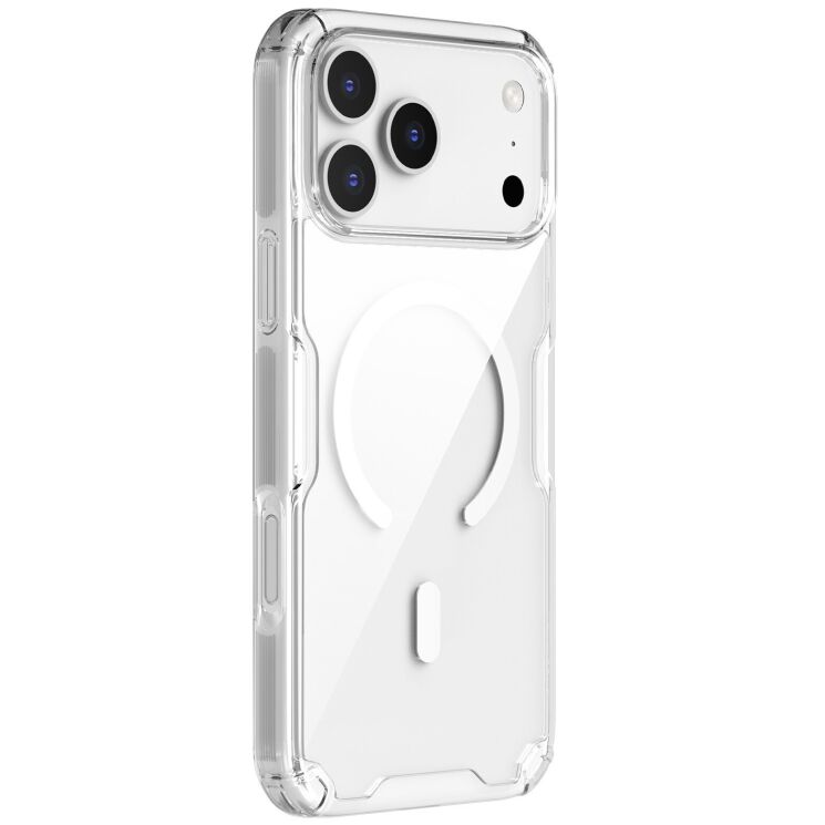 Силіконовий чохол NILLKIN Nature TPU Pro Magnetic для Apple iPhone 17 Pro Max - Transparent: фото 3 з 12