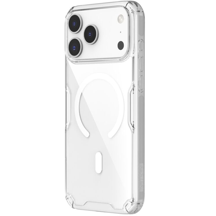 Силіконовий чохол NILLKIN Nature TPU Pro Magnetic для Apple iPhone 17 Pro Max - Transparent: фото 2 з 12