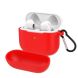 Силиконовый чехол UniCase Protective Case для Apple AirPods 3 - Red (287200R). Фото 5 из 9