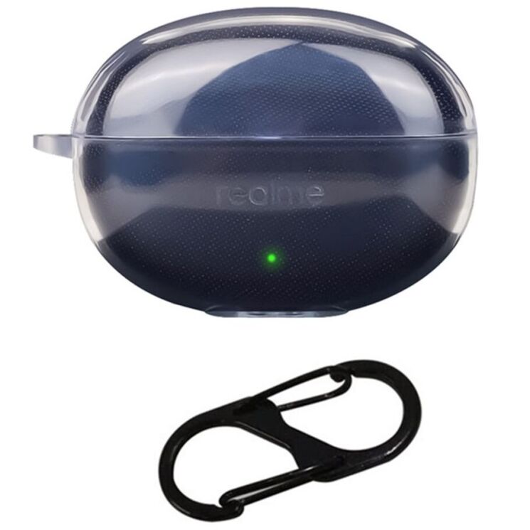 Силиконовый чехол UniCase Protective Color для Realme Buds Air 6 - Transparent: фото 1 из 3