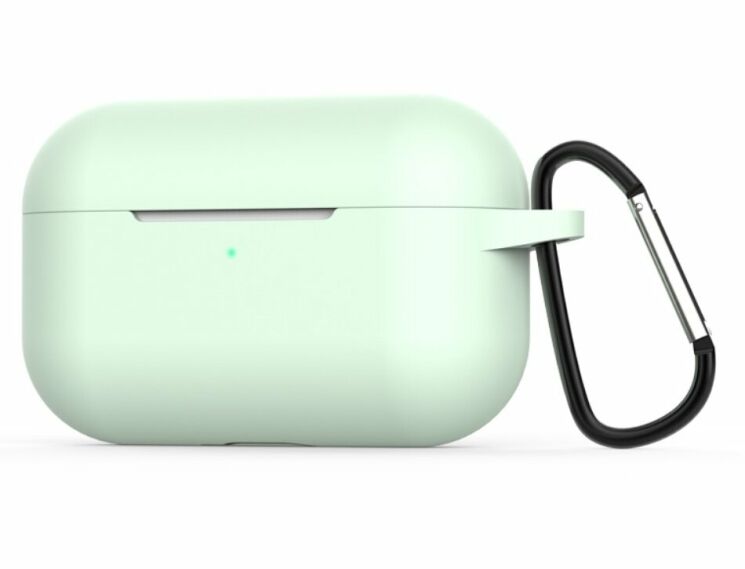 Силиконовый чехол UniCover Protective Cover для Apple AirPods Pro - Light Green: фото 1 из 2
