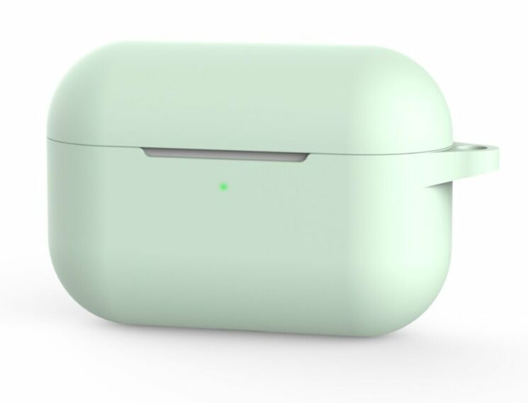 Силиконовый чехол UniCover Protective Cover для Apple AirPods Pro - Light Green: фото 2 из 2