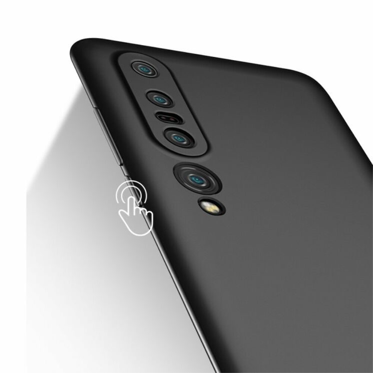 Силиконовый чехол X-LEVEL Matte для Xiaomi Mi 10 Pro - Black: фото 4 из 7