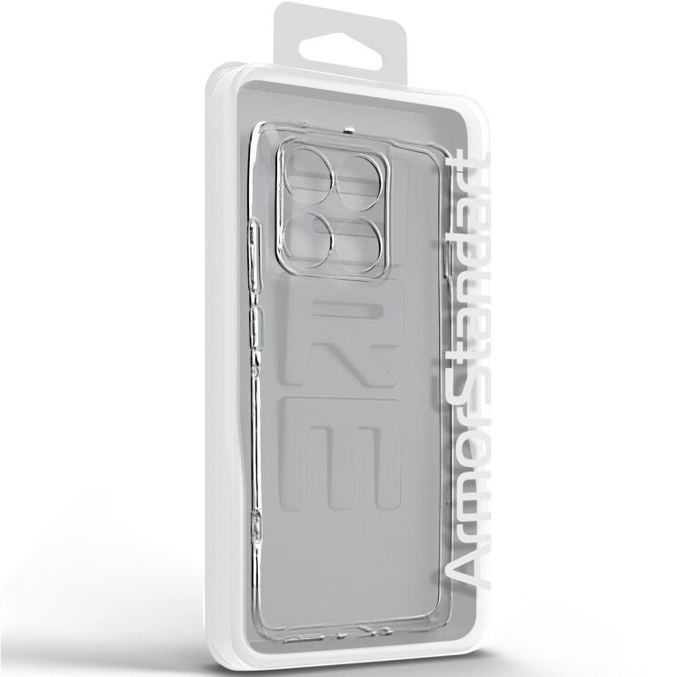 Силиконовый (TPU) чехол ArmorStandart Air Series для Motorola Edge 60 - Clear: фото 2 из 6