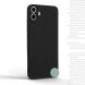 Силиконовый (TPU) чехол ArmorStandart Matte Slim Fit для CMF by Nothing Phone 1 - Black (370903B). Фото 2 из 5
