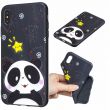Силіконовий (TPU) чохол Deexe Life Style для Apple iPhone Xs Max - Panda (208754B)