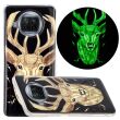 Силиконовый (TPU) чехол Deexe LumiCase для Xiaomi Mi 10T Lite - Elk Pattern (228636E)