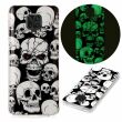 Силиконовый (TPU) чехол Deexe LumiCase для Xiaomi Redmi Note 9 Pro / Note 9 Pro Max / Note 9s - Cool Skulls (266811C)