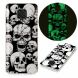 Силиконовый (TPU) чехол Deexe LumiCase для Xiaomi Redmi Note 9 Pro / Note 9 Pro Max / Note 9s - Cool Skulls (266811C). Фото 1 из 5