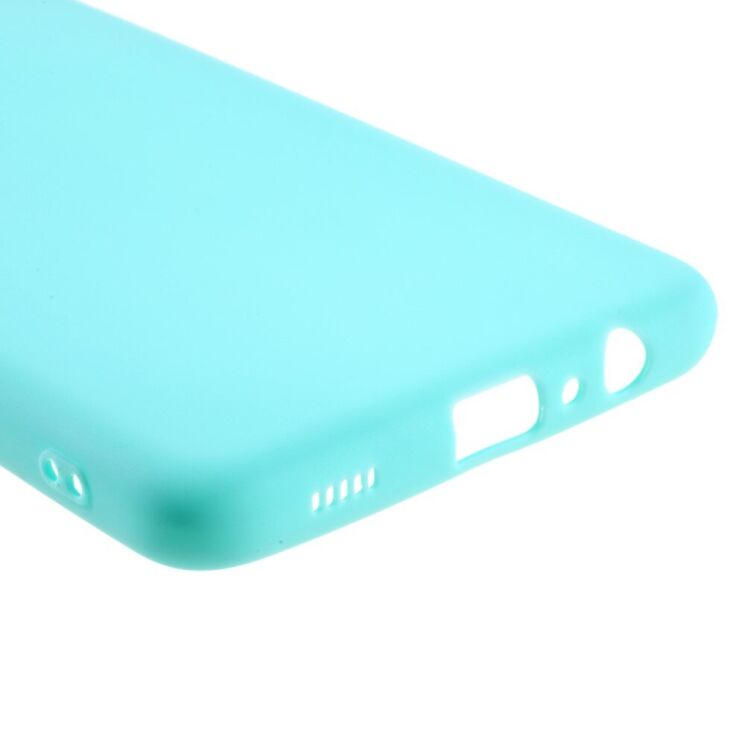 Силиконовый (TPU) чехол Deexe Matte Case для Samsung Galaxy M12 (M125) - Blue: фото 5 из 8
