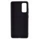 Силиконовый (TPU) чехол Deexe Matte Case для Samsung Galaxy S20 FE (G780) - Black (251732B). Фото 3 из 8