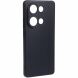 Силиконовый (TPU) чехол Deexe Matte Case для Xiaomi Redmi Note 13 Pro 4G / Poco M6 Pro - Black (345772B). Фото 3 из 6