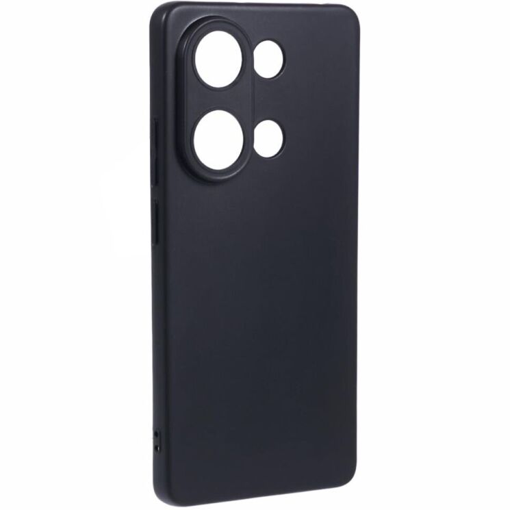 Силиконовый (TPU) чехол Deexe Matte Case для Xiaomi Redmi Note 13 Pro 4G / Poco M6 Pro - Black: фото 3 из 6