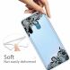 Силіконовий (TPU) чохол Deexe Pretty Glossy для Samsung Galaxy A21 (A215) - Black Flower (256610C). Фото 3 з 4