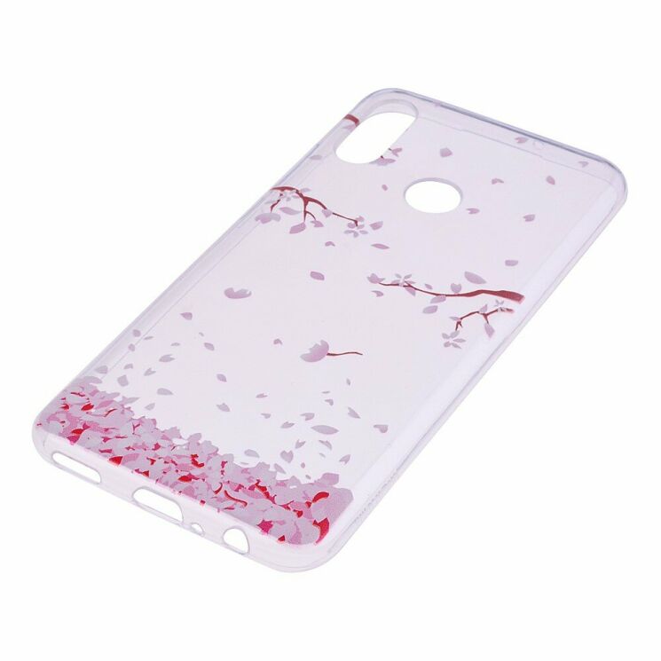 Силиконовый (TPU) чехол Deexe Pretty Glossy для Samsung Galaxy M20 (M205) - Beautiful Flowers: фото 3 из 5