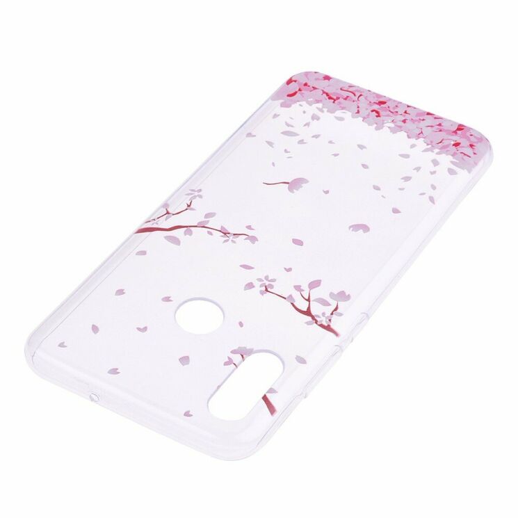 Силиконовый (TPU) чехол Deexe Pretty Glossy для Samsung Galaxy M20 (M205) - Beautiful Flowers: фото 4 из 5