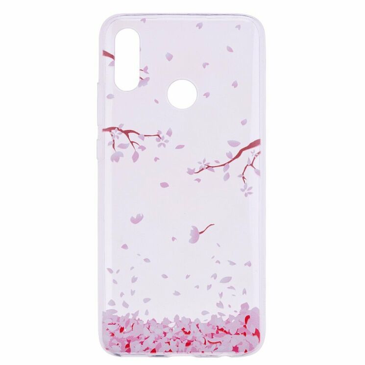 Силиконовый (TPU) чехол Deexe Pretty Glossy для Samsung Galaxy M20 (M205) - Beautiful Flowers: фото 2 из 5