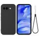 Силиконовый (TPU) чехол Deexe Silicone Case для Google Pixel 10a - Black (407307B). Фото 1 из 8