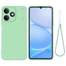 Силіконовий (TPU) чохол Deexe Silicone Case для Realme Note 80 - Green: фото 1 з 9