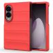 Силіконовий (TPU) чохол Deexe Terra Case (FF) для Samsung Galaxy Fold 8 - Red (424508R). Фото 4 з 9